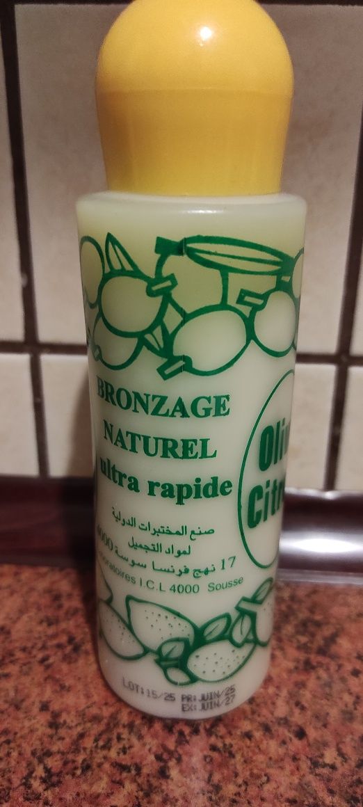 Olive citron olejek przyspieszający opalanie 200 ml