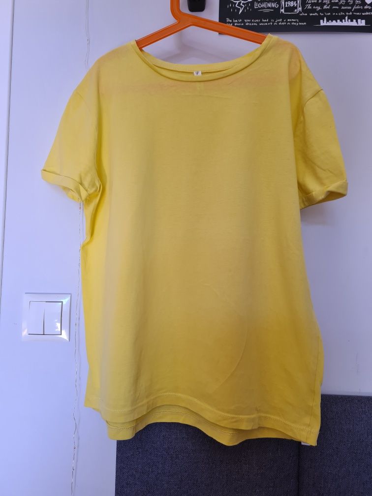 Żółta koszulka S