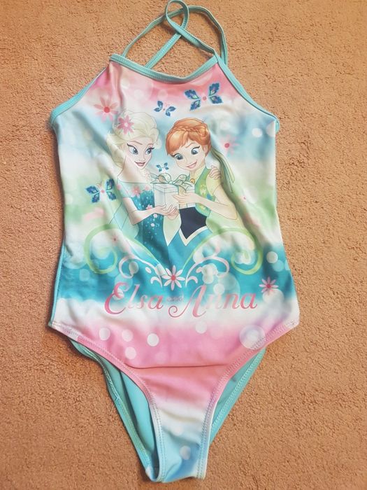 Stroj kąpielowy dla dziecka Kraina Lodu 122/128