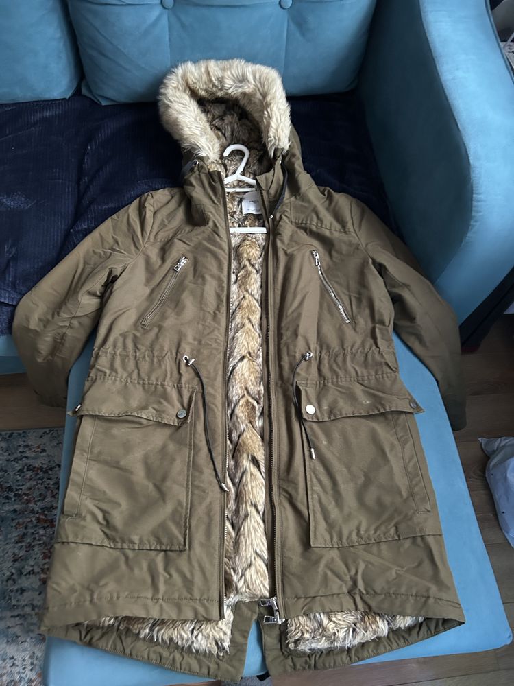 Parka Mango S damska