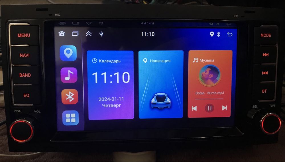 Магнітола Volkswagen Multivan Touareg Android 2/32Gb Carplay VW Gps