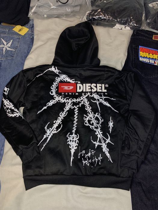 Зіп-худі Diesel Кофта худі Худи толстовка дізель дизель зіпка оверсайз