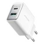 Ładowarka sieciowa Joyroom TCF15 Dual-Port (A+C) 30W (biały)