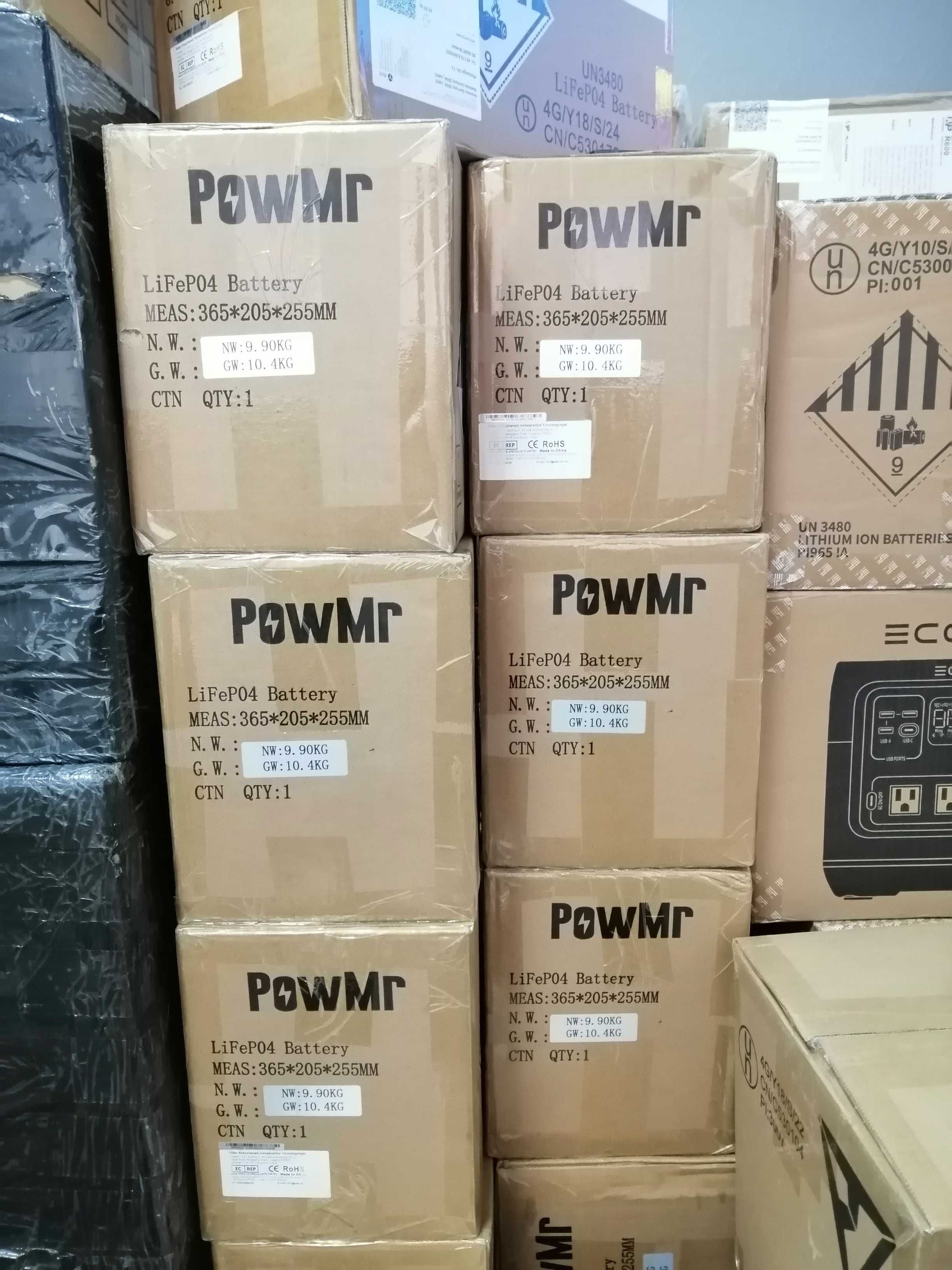 Акумулятор для ДБЖ PowMr 100Ah 12.8V Lifepo4! ( В наявності в Києві)