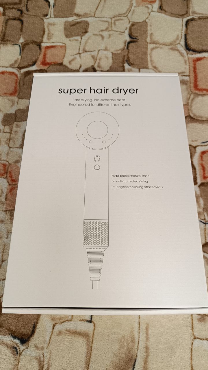 Крутой Фен стайлер для волос волосся Hair Brush drier dyson Leafless