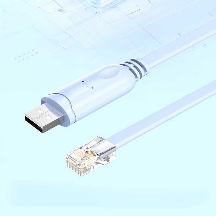 Cabo consola Cisco USB para RJ45 PL2303