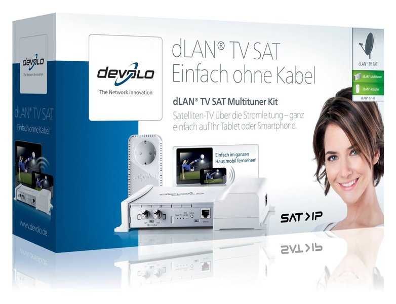 Мультитюнер Devolo dLAN SAT>TV Multituner (супутниковий тюнер)