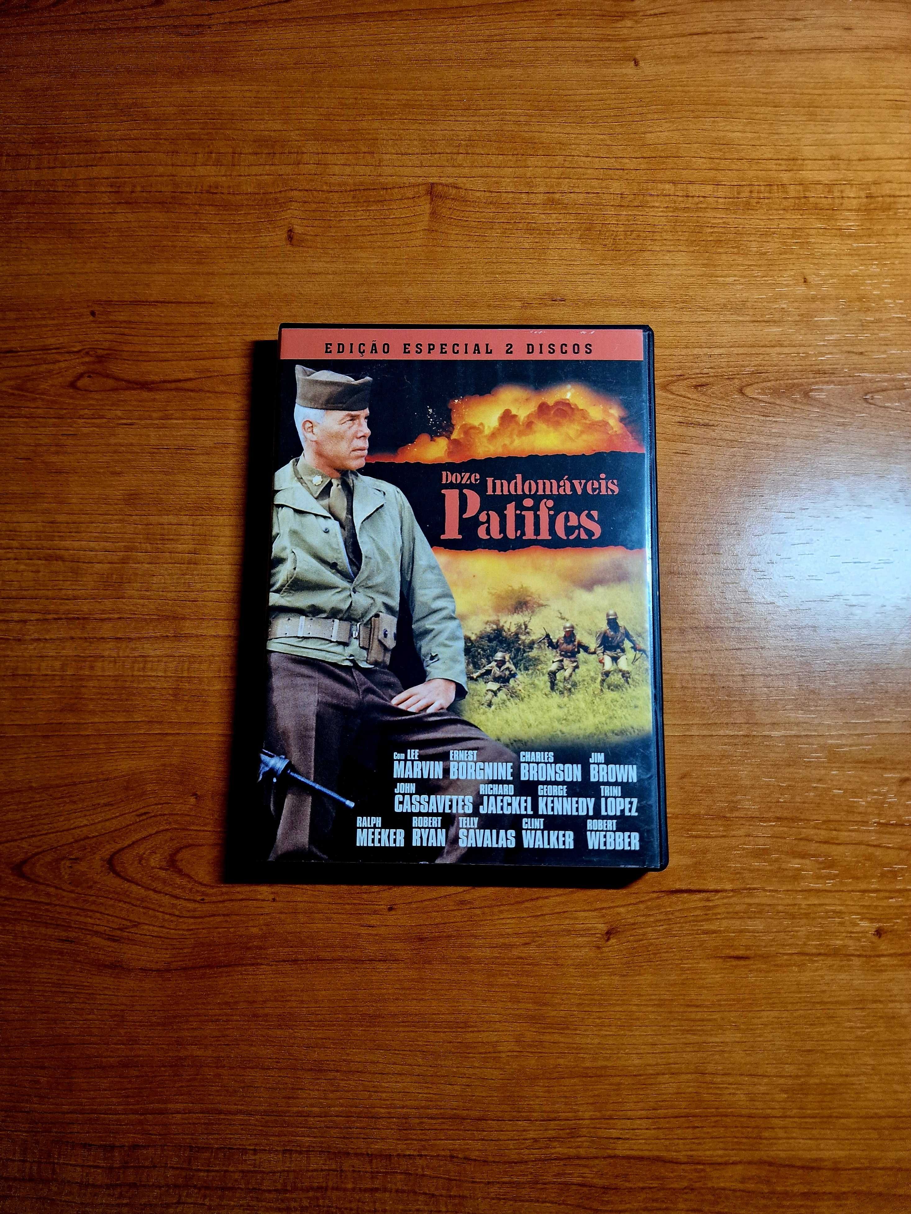 DOZE INDOMÁVEIS PATIFES 1 e 2 A missão seguinte (Lee Marvin) 2dvds