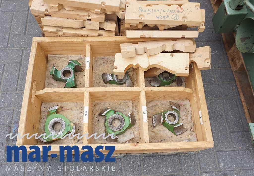 Frezarka profilowa – do sztachet do zacięć węgłowych BAUERLE PM 250