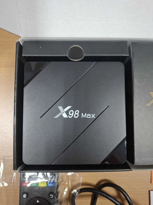 Smart TV Box Puersit X98 MAX dongle stick Odtwarzacz multimedialny