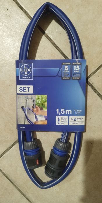 Wąż ogrodowy przyłączeniowy 1.5 m