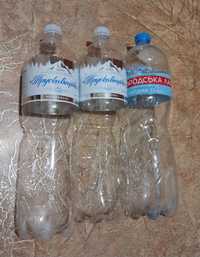 Пластикові бутилки 1,5 л  Пет бутилки