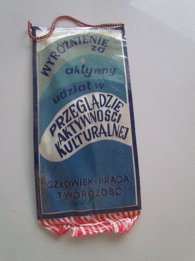 Proporczyk Wojewódzka Rada Związków Zawodowych Bydgoszcz 1976