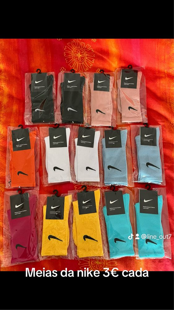 Meias da nike tamanho unico
