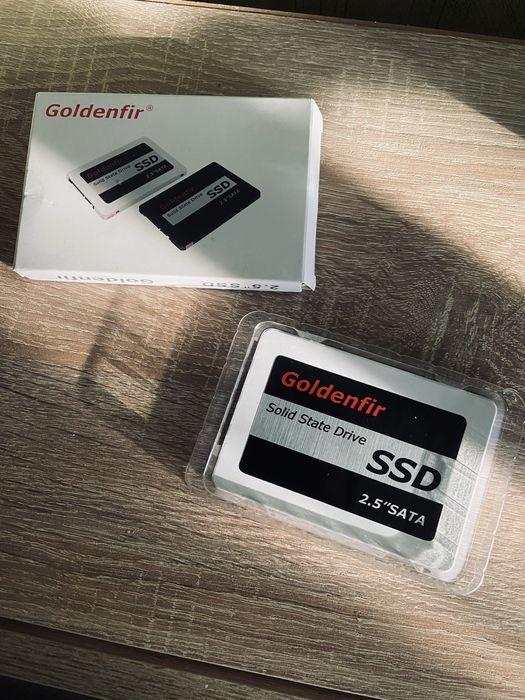 Швидкий твердотілий ssd диск Goldenfir 120 GB