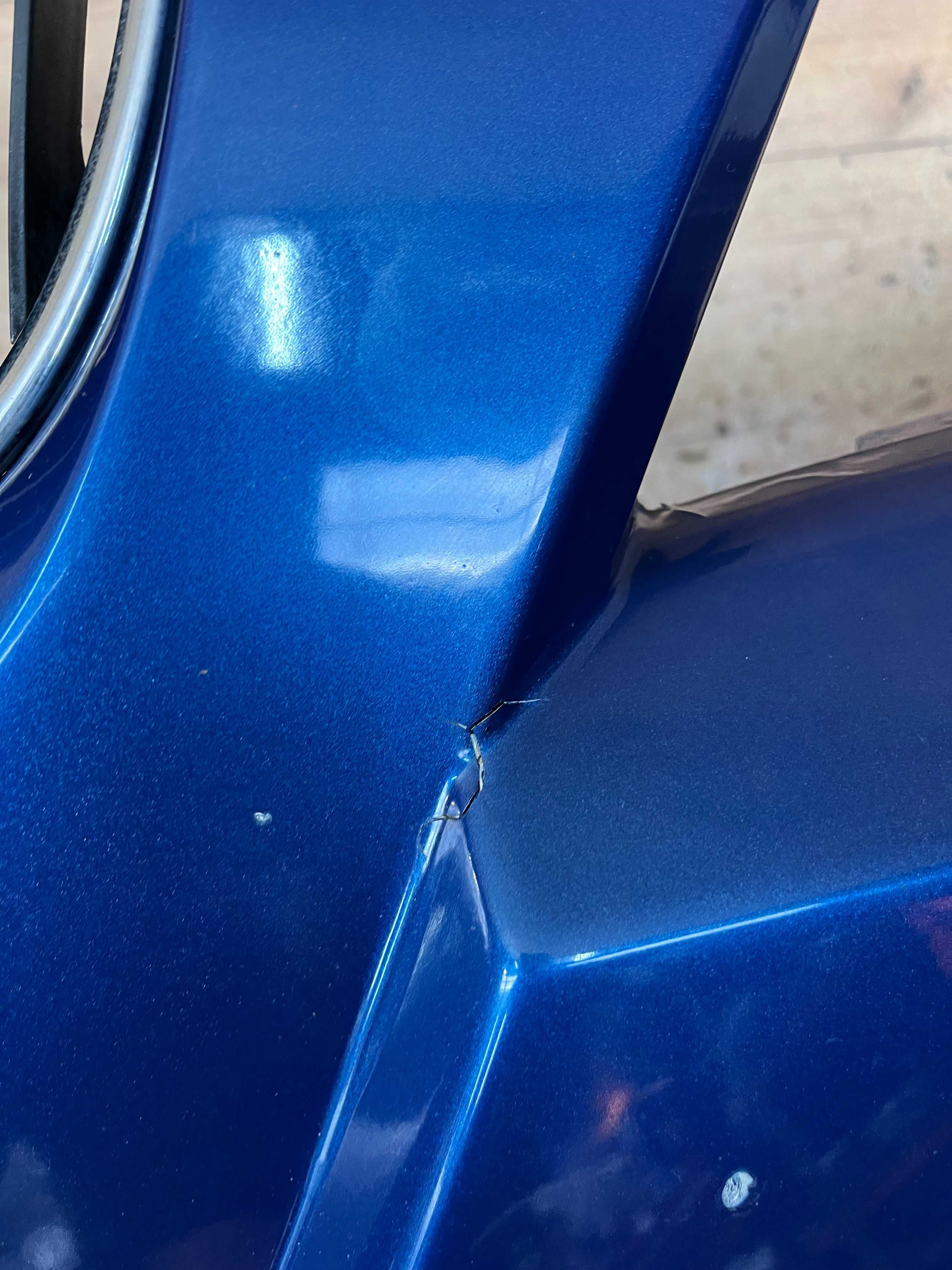 Zderzak przedni Bmw E90 M-Pakiet kolor lemans blau metalic