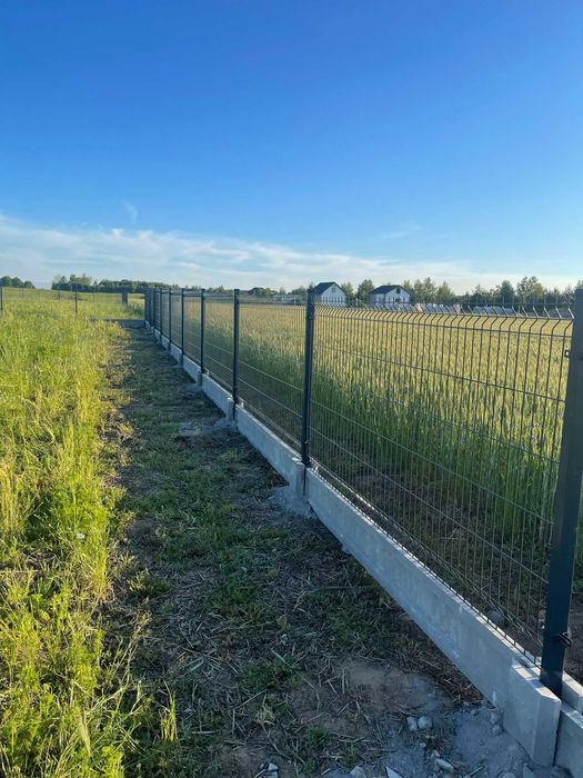 Ogrodzenie panelowe Panele ogrodzeniowe 3D Słupki Podmurówka PRODUCENT