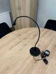 Czarna lampka led