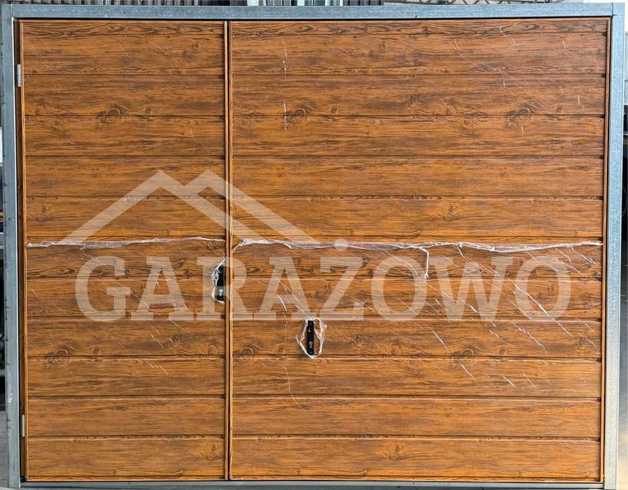 Brama garazowa uchylna dwuskrzydłowa, dzwi stalowe, furtka, Producent