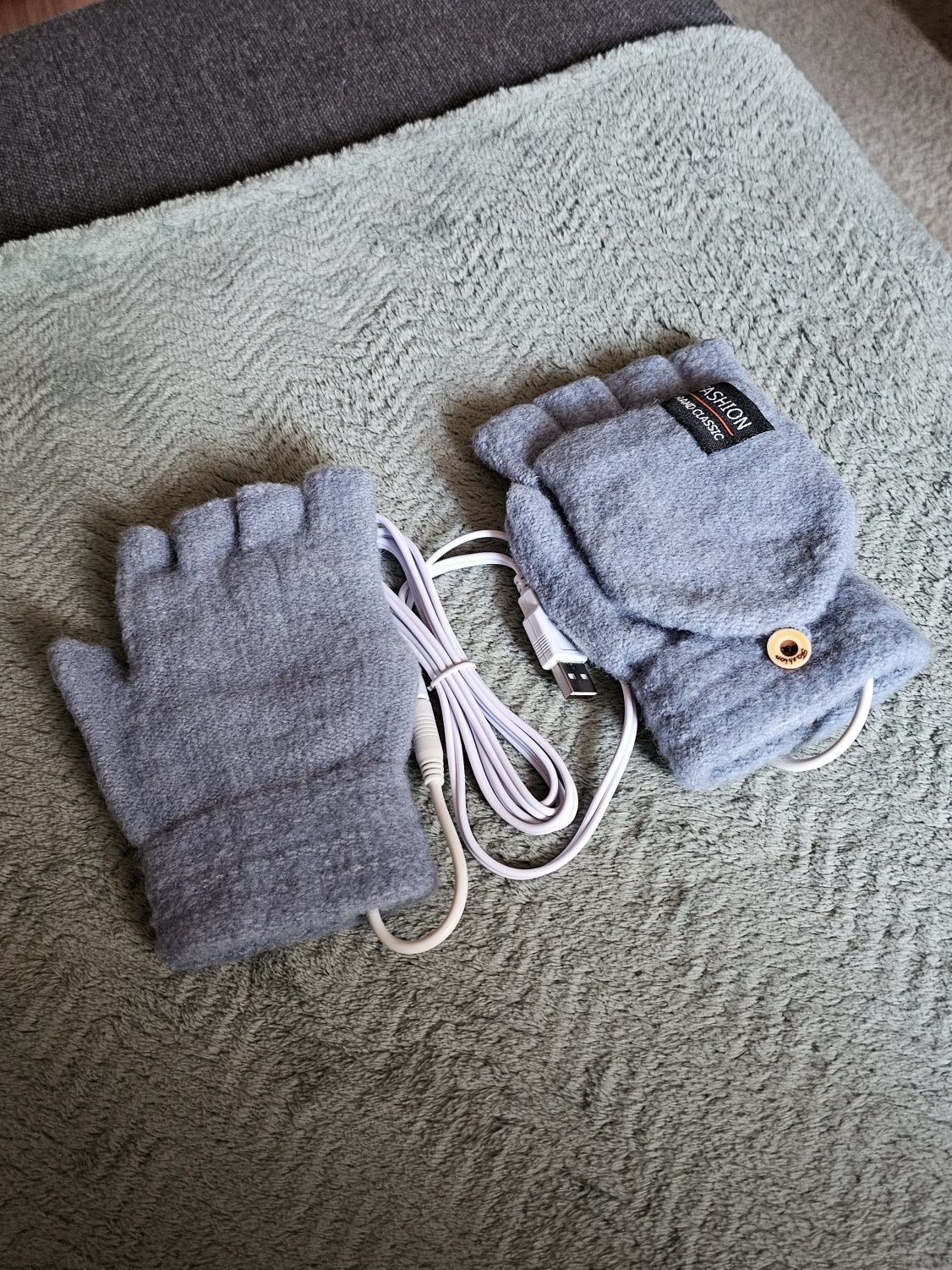 Rękawiczki ogrzewane USB
