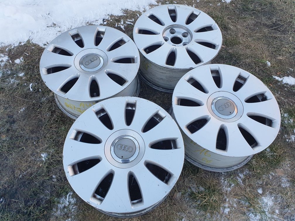 Felgi aluminiowe 16 cali oryginalne AUDI otwór 57,1, 5x112 MONTAŻ!