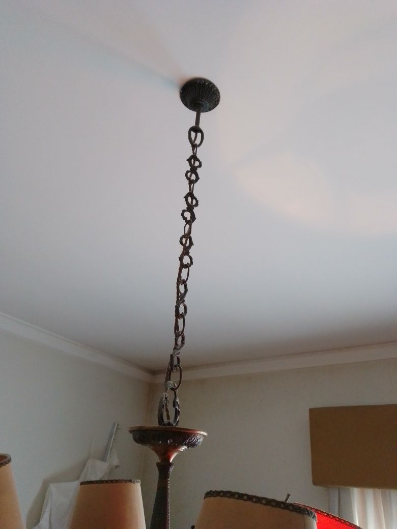 Candeeiro Tecto Anos 50s!Candeeiro vintage-150E-Casaco homem-9EDesde9E
