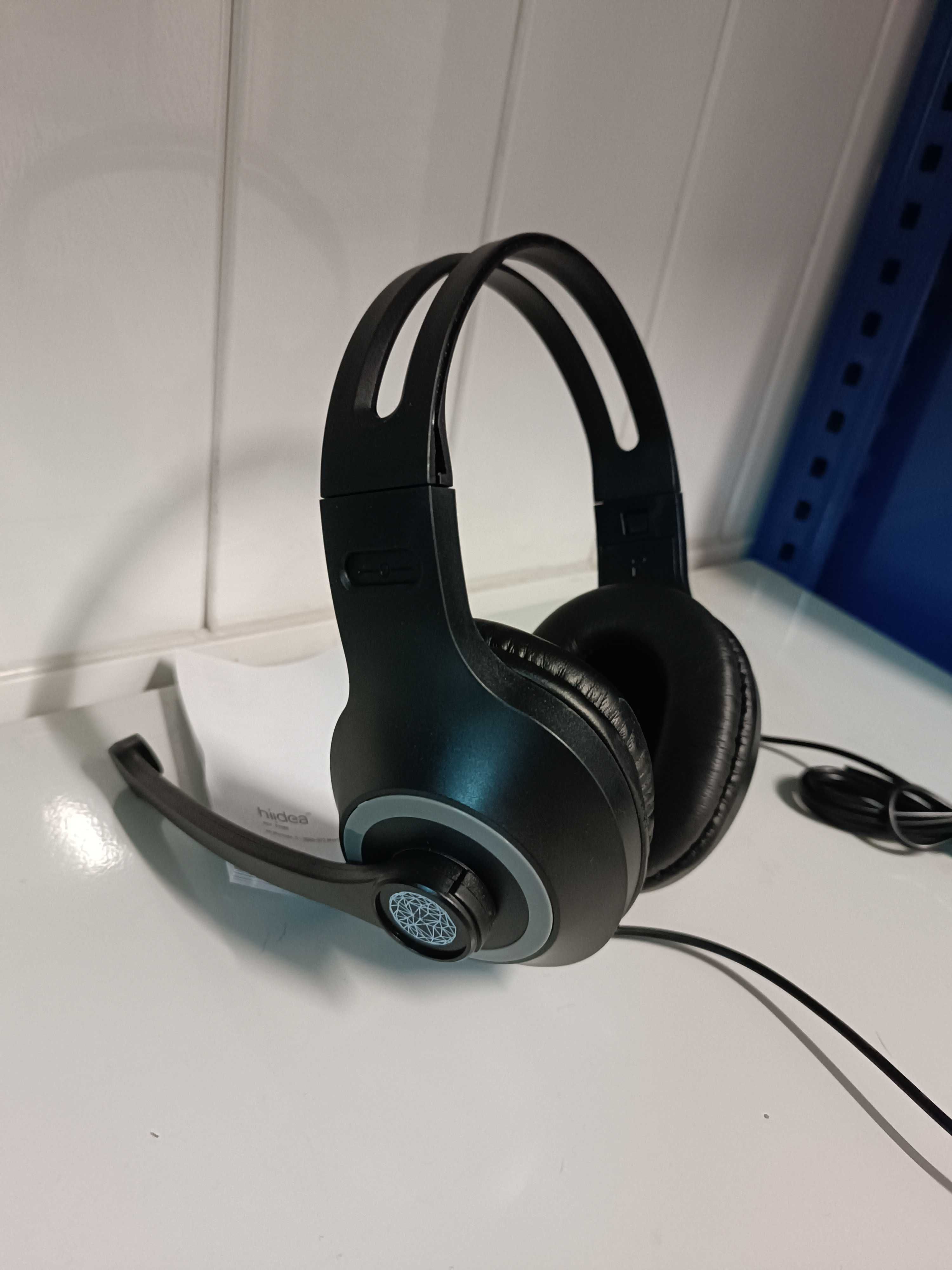 [NOVO] Headphones com microfone e regulador de volume/mute HIDEA