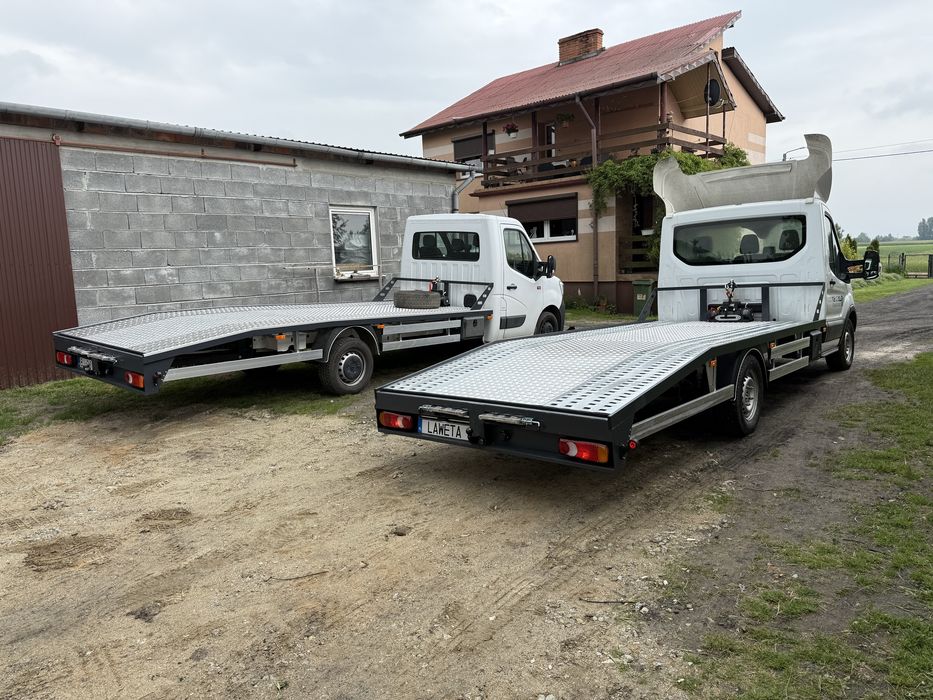 Ducato Boxer Jumper lt Movano Sprinter Zabudowa najazd auto laweta