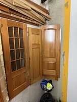 Portas interiores em madeira