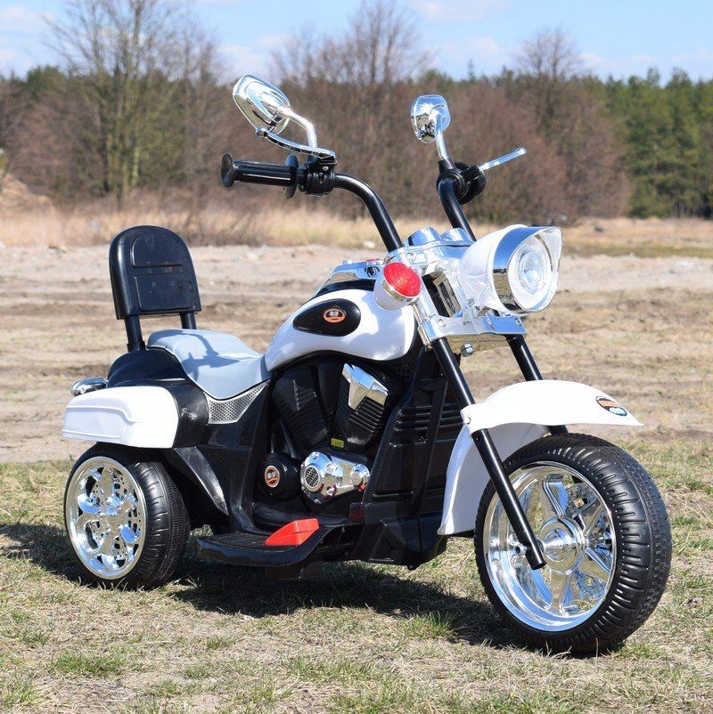 Motor Chopper Z Oparciem, Warkiem Silnika/Sh618