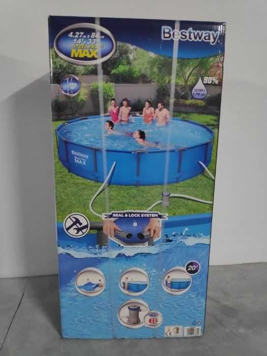 PISCINA GRANDE NOVA 427x84 Embalada - Entrega Imediata