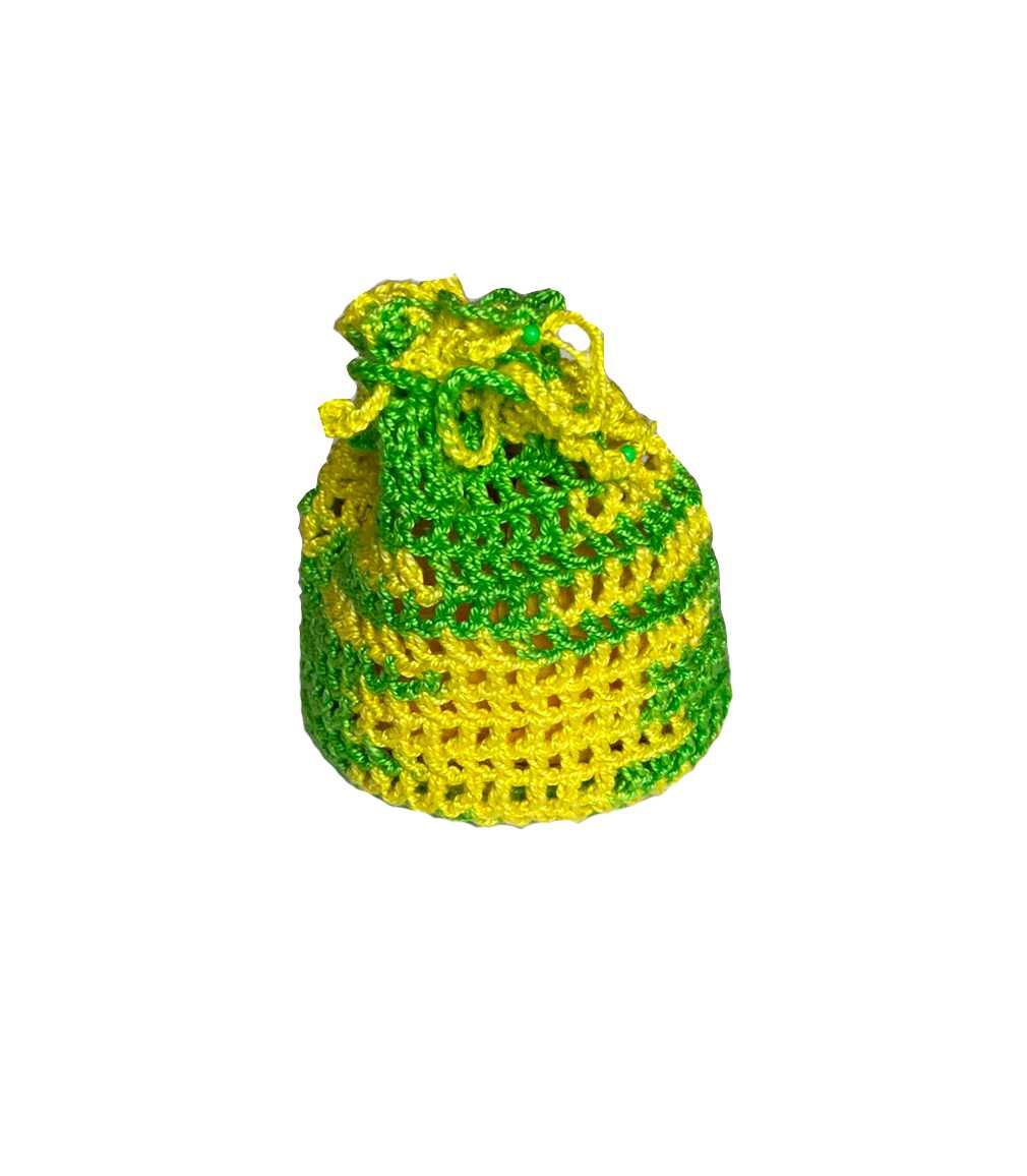 Bolsa em croché feito à mão