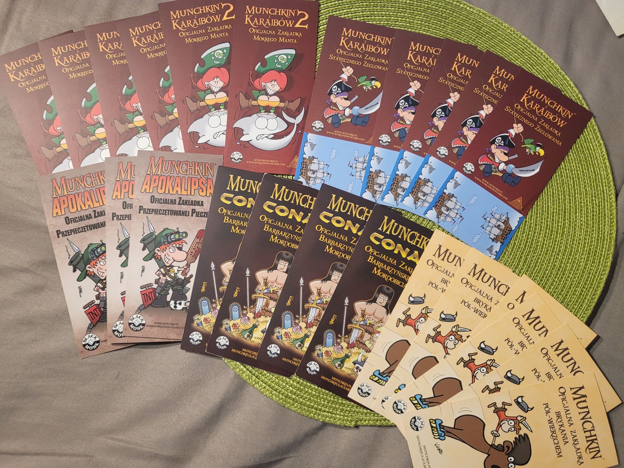 61 nowych zakładek Munchkin. Okazja