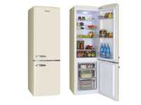 Lodówka Amica retro FK2965.3GAA beżowa 181cm