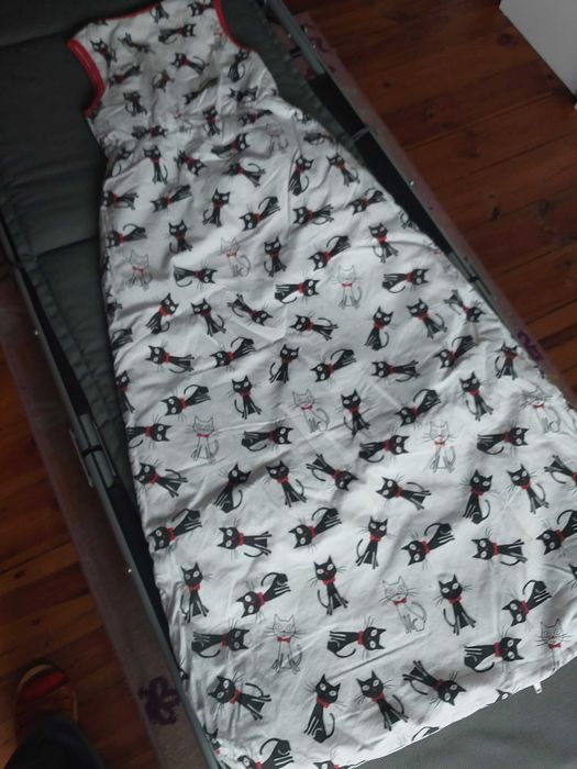 Śpiworek do spania ciepły duży 130cm