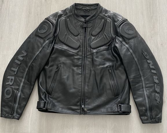 Kurtka skórzana motocyklowa Bering - XL