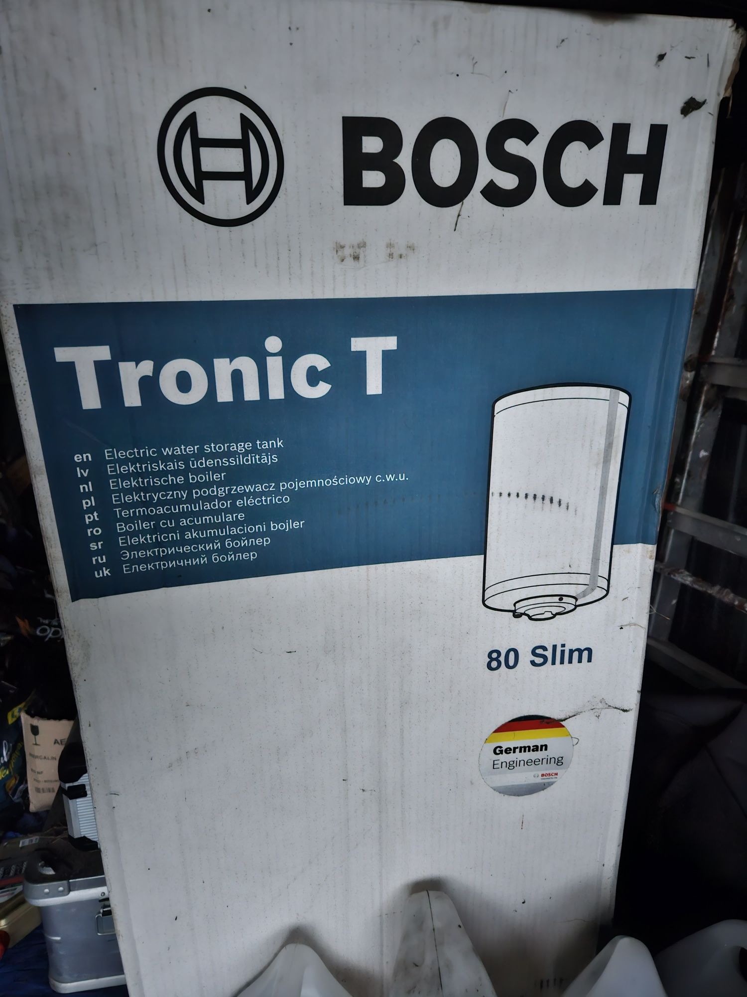 Elektryczny podgrzewacz wody bosch 80 l