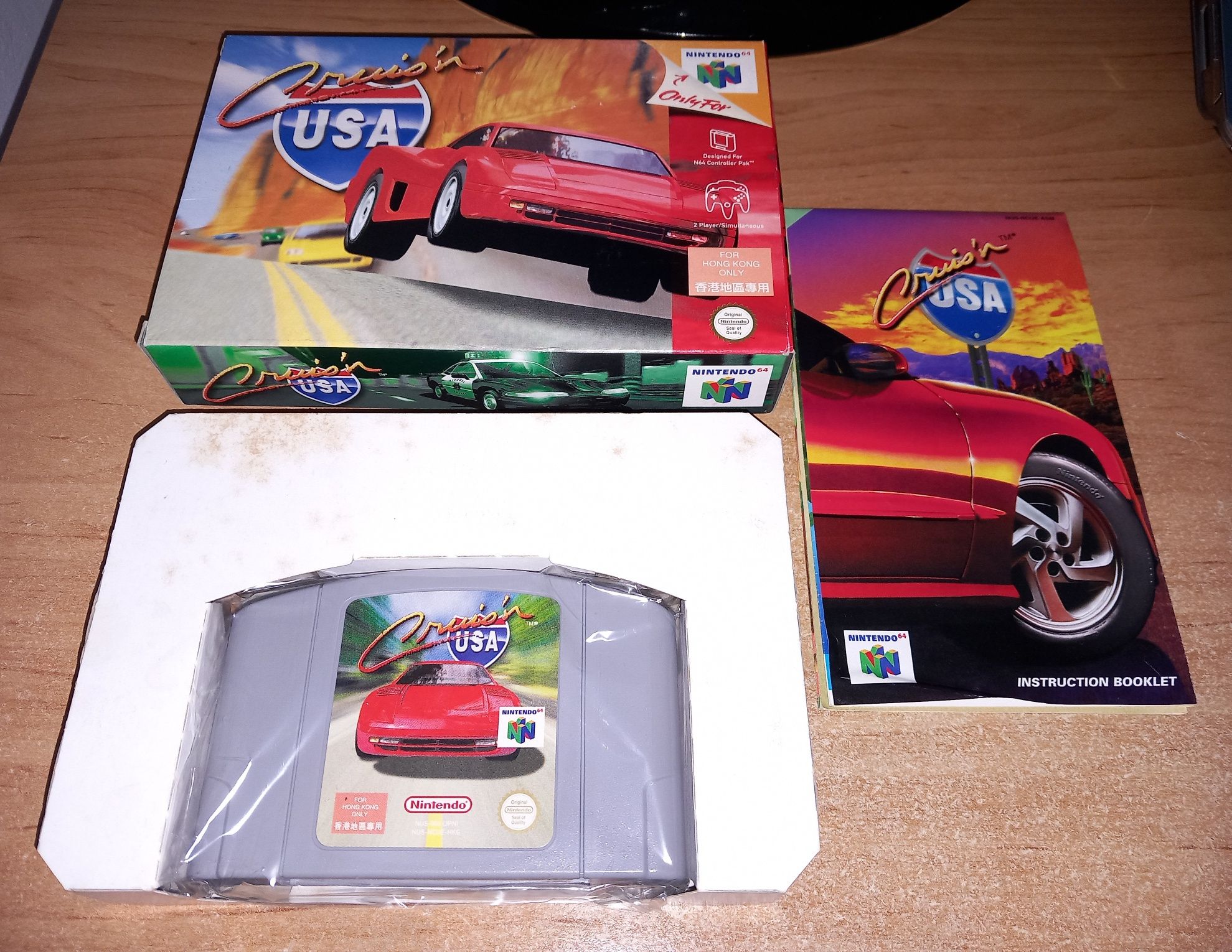 Cruis'n usa hong kong version - nintendo 64 n64