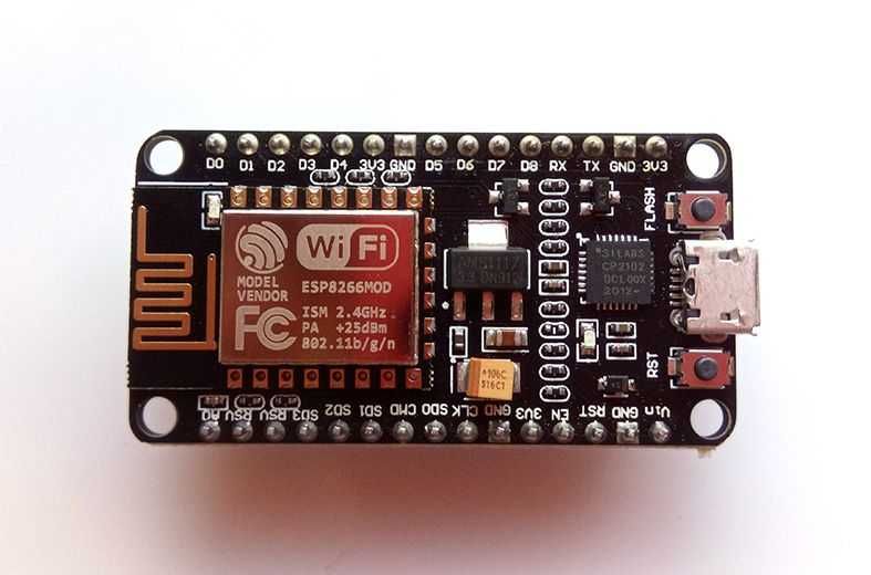 WiFi Плата NodeMCU V2 ESP8266 (CP2102) ESP-12E