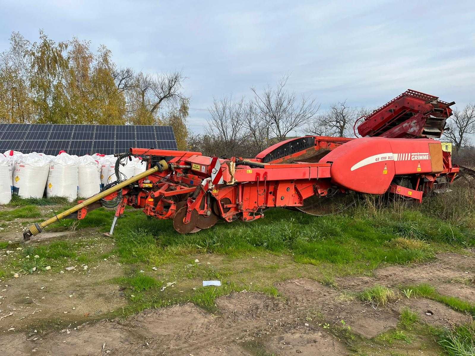 Grimme GZ 1700 DLS kombajn do ziemniaków / kopaczka do ziemniaków