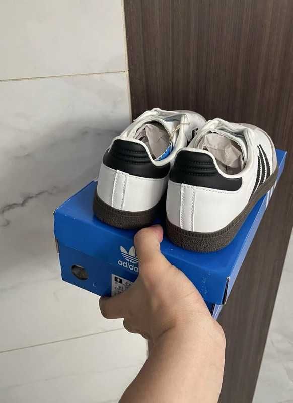 Adidas_SambaOG_white Moda_Buty_Mokasyny Mokasyny R.36.5