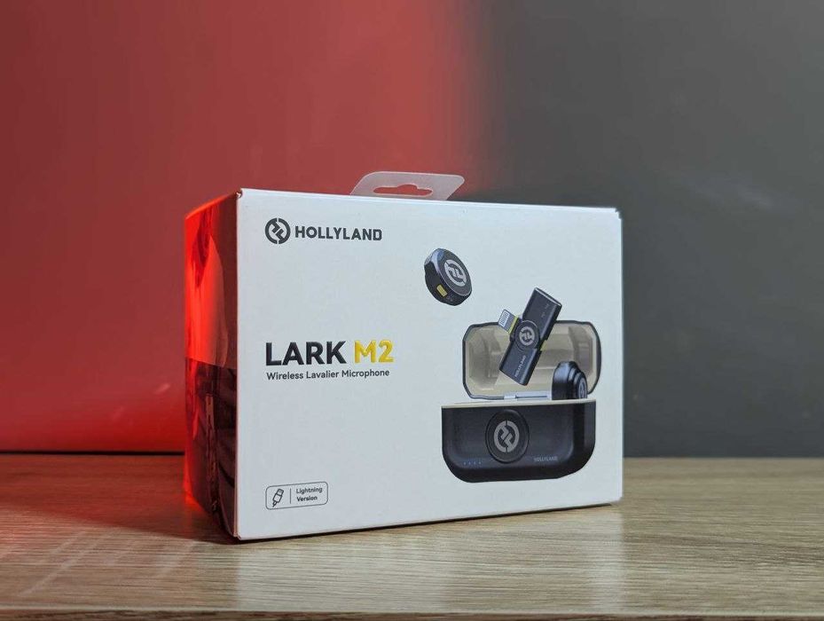 Новий! • Мікрофон для Reels, Tiktok -  Hollyland Lark M2 (Lightning)