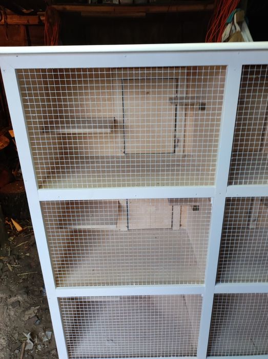 Regał do parowania gołębi pocztowych