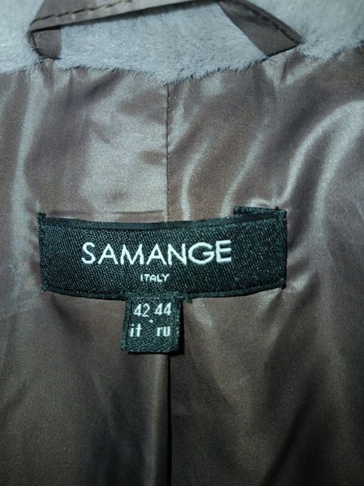 Пальто жіноче з еко-хутра