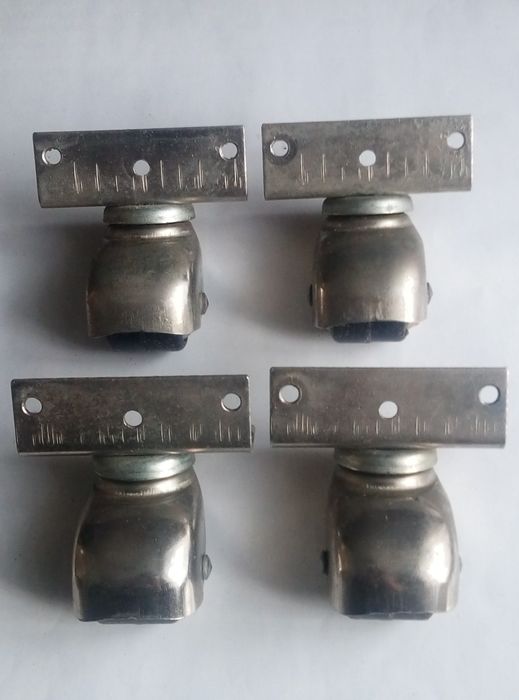 Меблеві колеса-ніжки 4шт.,б/в.