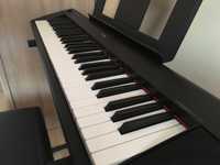 Pianino cyfrowe Yamaha Piaggero NP-12B+ statyw i siedzisko