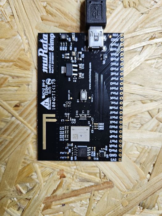 Murata imp003-Breakout wifi arduino