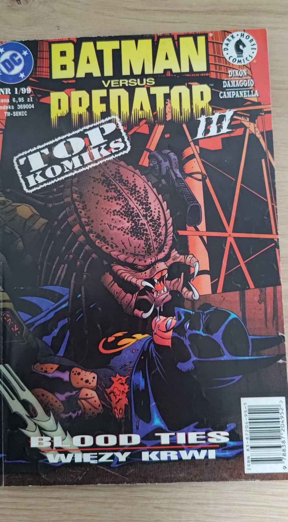 Batman vs predator TM semic tom 3