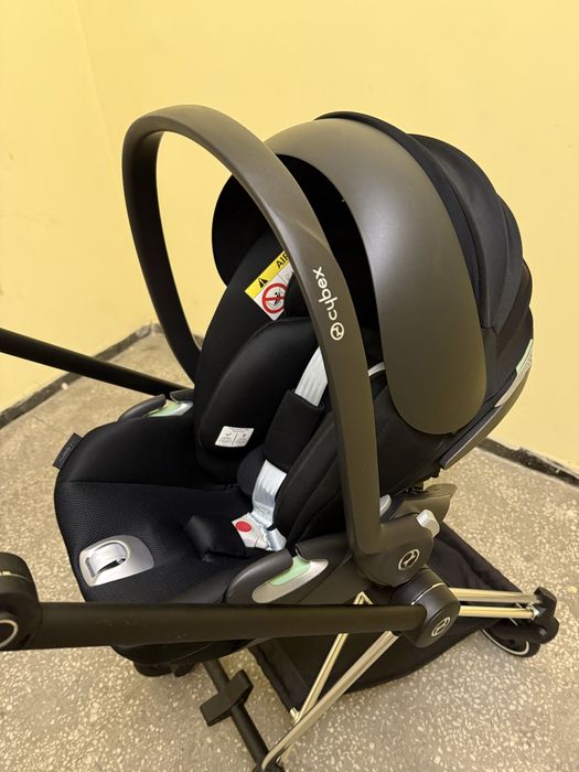 Автокрісло/Автолюлька Cybex Cloud T i-Size plus Sepia Black