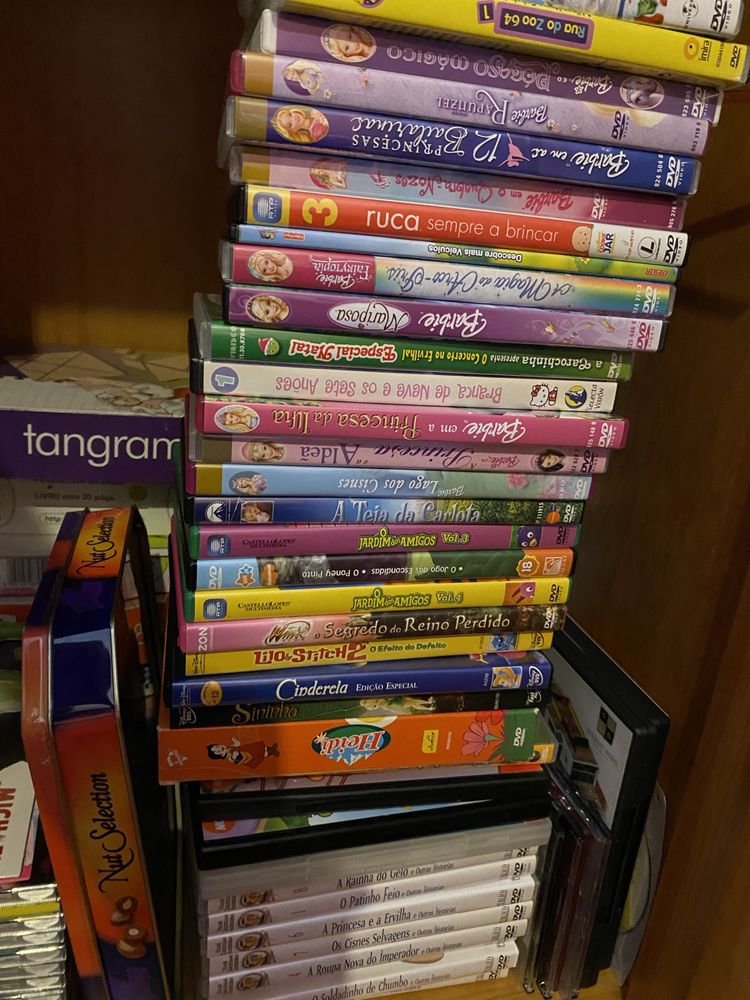 Dvds de filmes infantil muitos